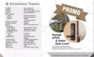 RUMAH MODERN DIJUAL MURAH DI SLEMAN TIMUR