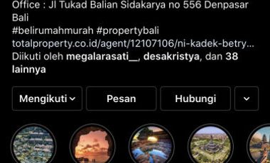 Tanah luas 400 are dengan View Cantik di Ubud