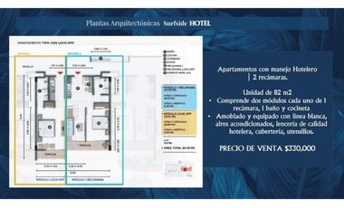 APARTAMENTOS SURFSIDE OCEAN FRONT, PLAYA CARACOL