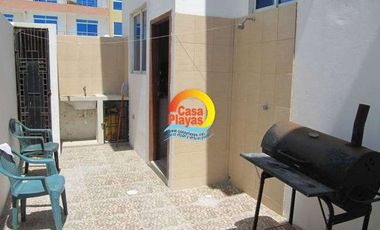Vendo villa amoblada en Playas, ciudadela cerrada con salida al mar, piscina y seguridad