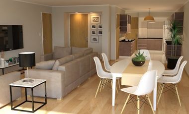VENTA DEPARTAMENTO Semipiso 2 dormitorios con cochera. Balcon y patio. Amenities - Jujuy 1600