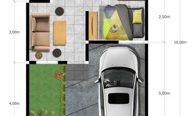 Perumahan modern di dekat arah ke malang
