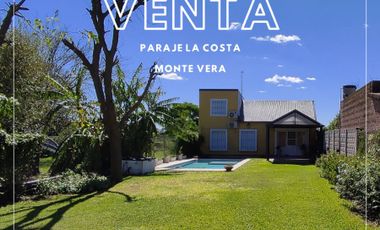 Casa quinta en venta ubicada en el Pajare la Costa de Monte Vera