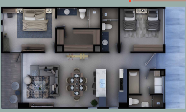 DEPARTAMENTOS EN  VENTA LOS NOGALES C. NACIONAL