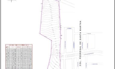 TERRENO EN VENTA EN VISTAS DEL PEDREGAL ,TONALÁ, CON PROYECTO DE DESARROLLO