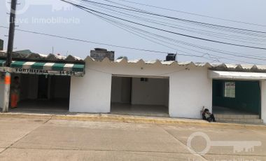 Renta de Locales Comerciales de 79.5 m2 en esquina de Av. Flamboyanes, Zona 7, Col. Rabón Grande, Villa Allende, Veracruz.
