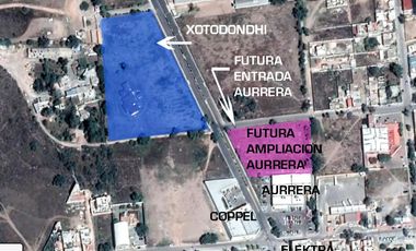 Amplio terreno comercial en excelente ubicación en Huichapan.