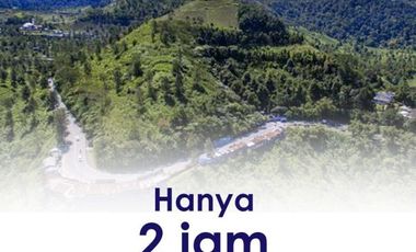 Villa Asri Nyaman di Puncak View Gunung Gede Pangrango dan Cianjur City Light Harga CASH PROMO Cuma 325 juta.