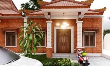 Tipe 45 m2 Konsep Rumah Jawa Heritage Berlokasi Jogya Timur