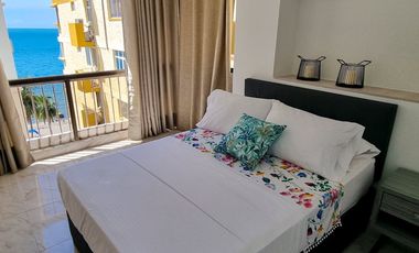 Alquiler por dias apto frente a la playa en el Rodadero