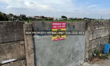 Disewakan Tanah Marunda 3,8 Ha Bekasi dkt Marunda Centre