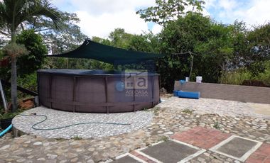 COD. 6028 - SE ARRIENDA CASA CAMPESTRE - BARRIO: VEREDA SANTO DOMINGO