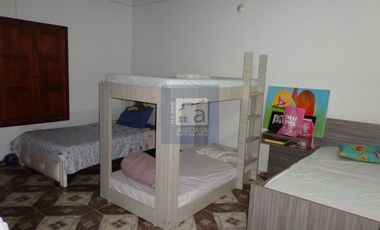 COD. 6028 - SE ARRIENDA CASA CAMPESTRE - BARRIO: VEREDA SANTO DOMINGO