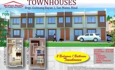 Townhouse for Sale in Ibiza Townhomes San Mateo Rizal For more inquiries Donald Portuguez