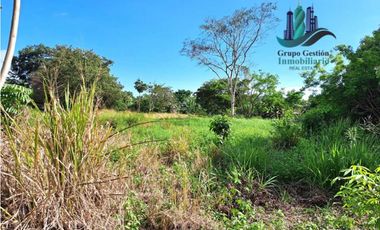 VENDO LOTE DE 3452M2 FRENTE INTERAMERICANA 149M2 BUGABA