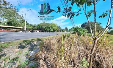 VENDO LOTE DE 3452M2 FRENTE INTERAMERICANA 149M2 BUGABA