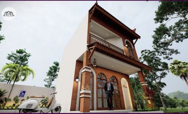 Rumah Toko Klasik 2 Lantai Tepi Jl Aspal Raya Bugisan