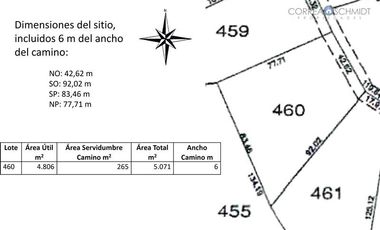 Terreno Construccion  en Venta en Paredones