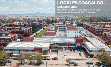 Locales Comerciales en renta en Coacalco de Berriozábal, Unidad Habitacional San Rafael