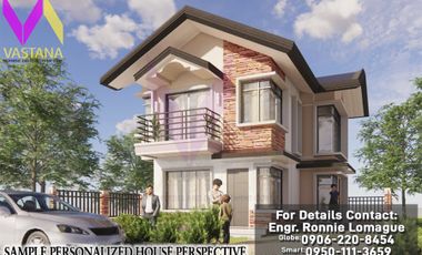 Pagdalagan 3BR 2 Storey Personalized & Modern House and Lot Package (NRFO)