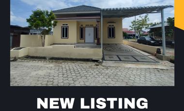 rumah inden di lingkungan cluster jalan delima belakang jumbo mart