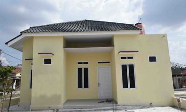 rumah inden di lingkungan cluster jalan delima belakang jumbo mart
