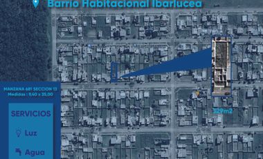 Terreno con construcción · Rosario noroeste · Próximo a club logaritmo