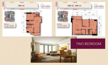 Best Deal RUSH SALE 2BR Unit in Lerato Tower with Parking