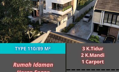 Promo Rumah 2L Cihanjuang 1,025 M di Cimahi Utara