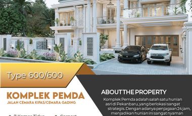 Hunian Exclusive Design dengan konsep bebas design di lingkungan asri