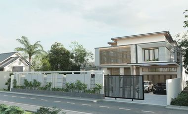 RUMAH DI LOKASI TERNAMA DI PKU FREE DESIAN + INTERIOR + KOLAM RENANG DEKAT KE BANDARA,MOLL SKA,RS