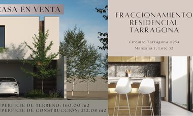 Casa en Venta Residencial Fracc. Tarragona