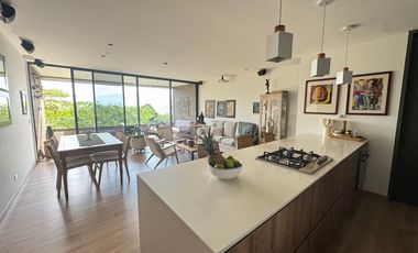 apartamento en venta en altos del poblado. Cod V13481