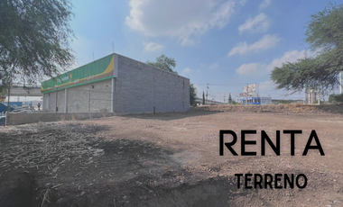 Renta de terreno para uso comercial, al poniente de Aguascalientes