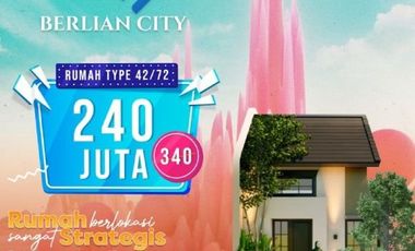 Termurah, Dijual Rumah 100 Juta-An Di Buduran Sidoarjo, Berlian City
