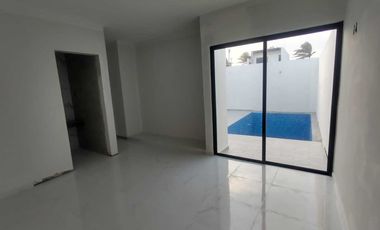 CASA EN VENTA NUEVA CON ALBERCA Y UNA REC. EN P.B. FRACC. LOMAS DIAMANTE