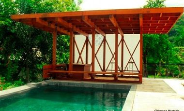 CASA DE MADERA  AMOBLADA EN 1.200M2 DE TERRENO GAMBOA