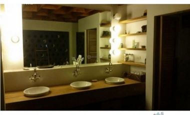 CASA DE MADERA  AMOBLADA EN 1.200M2 DE TERRENO GAMBOA