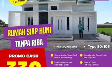 Rumah Syariah Murah, Lebih Luas dan Lega di Mojosari, Mojokerto