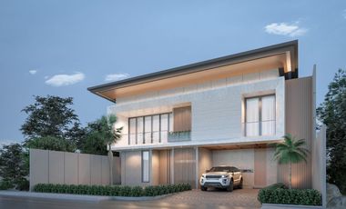 hunian modern bebas konsep dan design di lokasi dekat mall ska