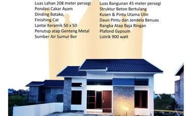 Rumah 1 lantai Palangkaraya Kalimantan dengan luas tanah 208 meter harga 300 jutaan