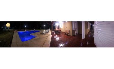 ALQUILER TEMPORARIO PINAMAR LA HERRADURA CASA CON PISCINA 7 AMB 12 per