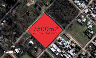 Manzana en venta apta p/subdivisión - Marcos Paz