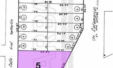 Fraccion completa o separada por lotes - Av. Arturo Ilia 2900 San Justo