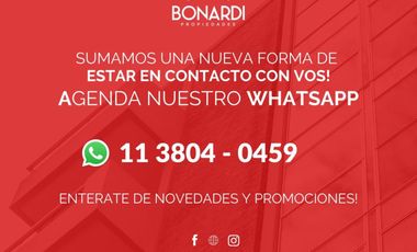 Departamento a la venta en pozo centro de Moreno 54m2