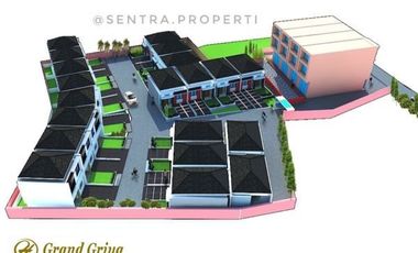 Rumah mewah 2 lantai murah tepi jalan raya angkot selangkah ke stasiun citayam bogor depok