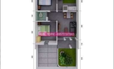 Dijual rumah murah desain mewah di jawa barat