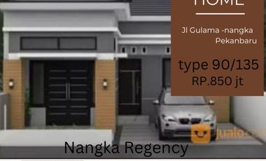 di jual rumah cluster dengan 2 pilihan di jl gulama - nangka