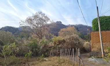 Lote en venta en Tepoztlán Morelos, con facilidad de pago