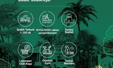 Ciamik Mewah, Rumah Usaha Jade Sidorejo, Sidoarjo | Br160 G